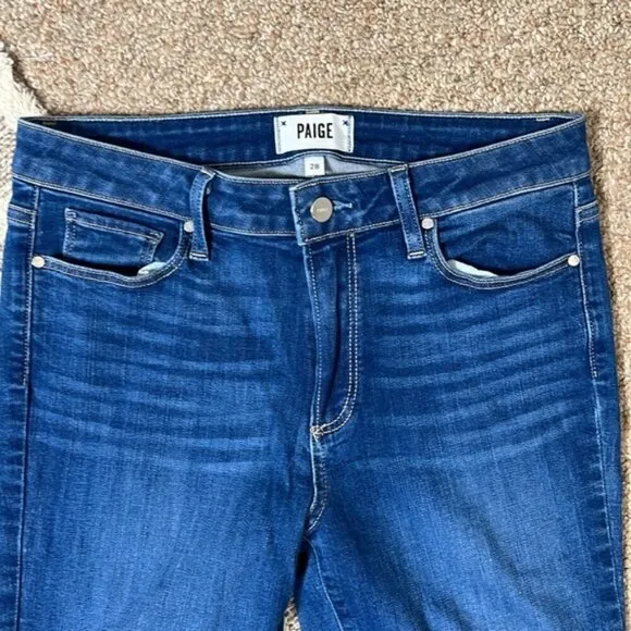 Paige Hoxton ankle skinny jeans rise jeans size 28