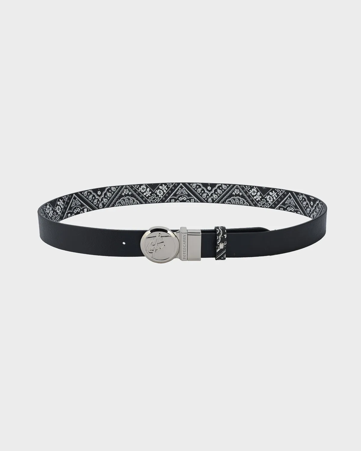 Paisley Belt in Black