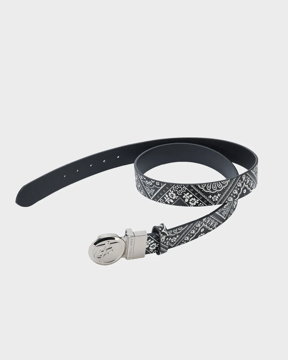 Paisley Belt in Black