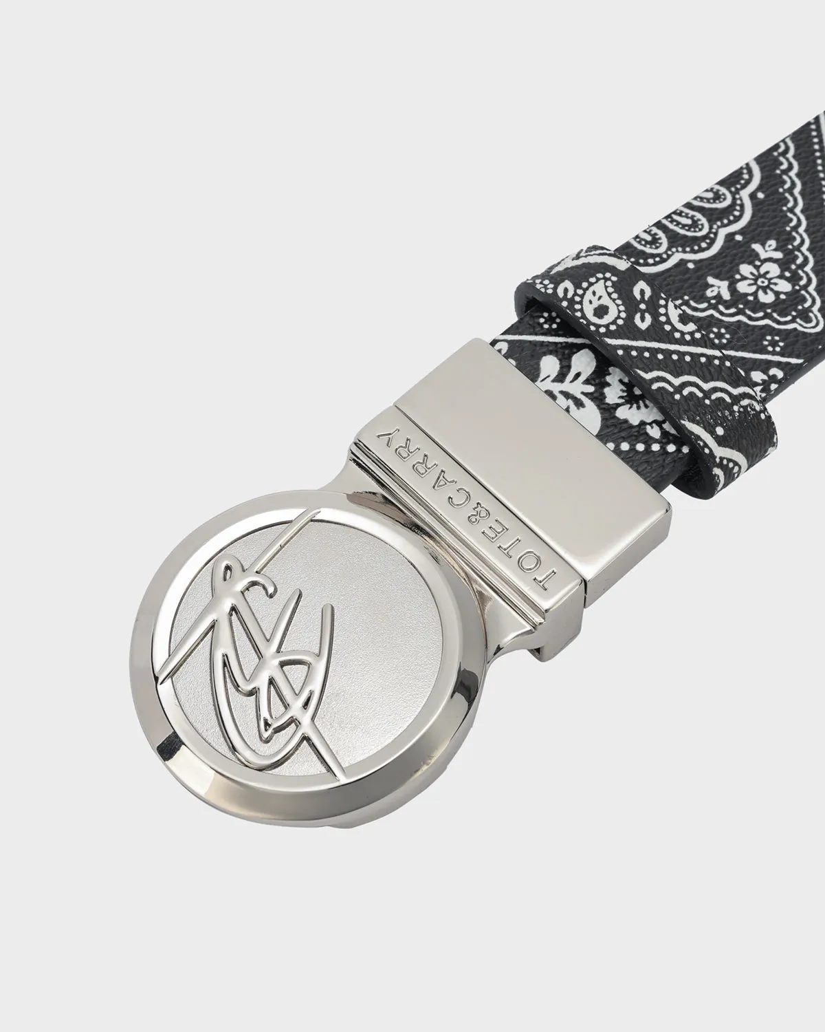 Paisley Belt in Black