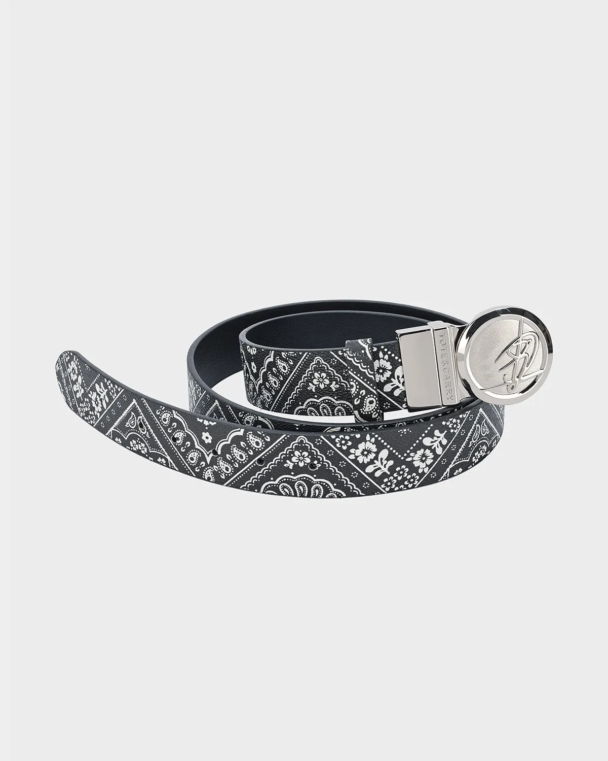 Paisley Belt in Black