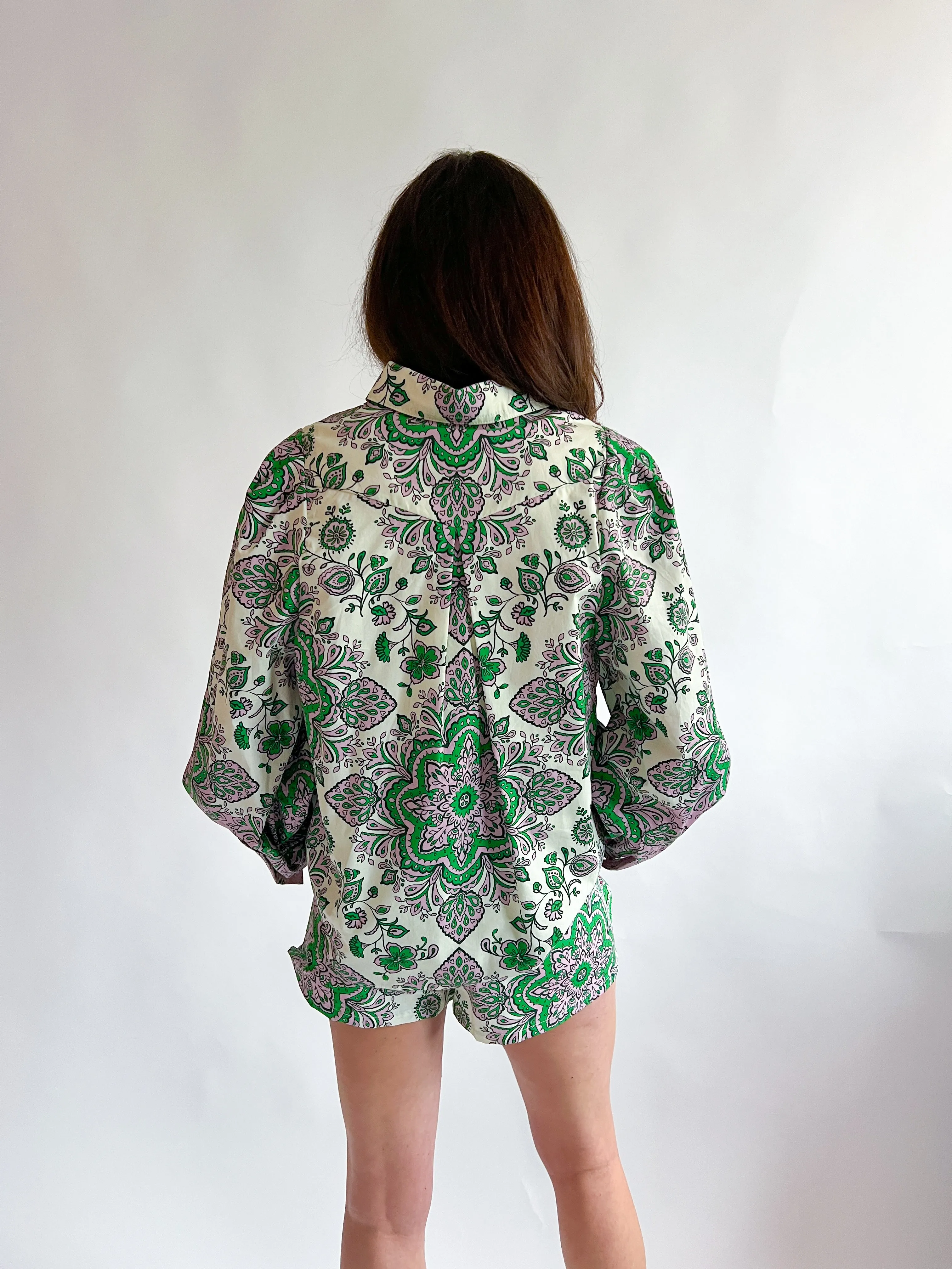 Paisley Floral Talulla Shorts