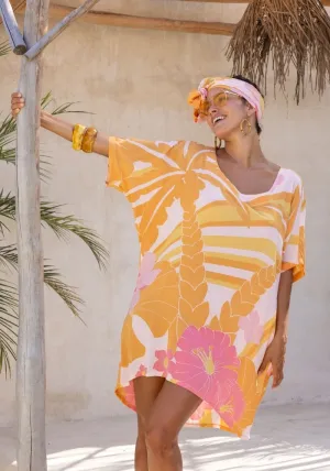 Paradiso Kaftan - Pink Flamingo