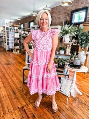 Patio Brunch Midi Dress