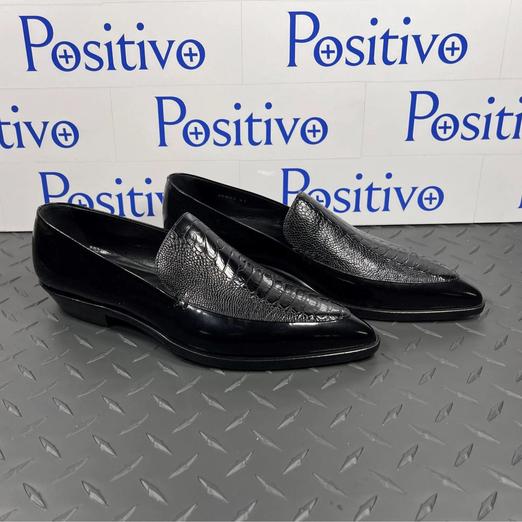 Paul Smith JAN02 Janell Black Leather Loafers