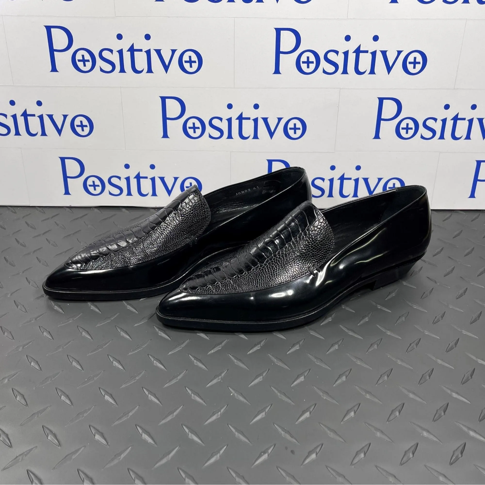 Paul Smith JAN02 Janell Black Leather Loafers