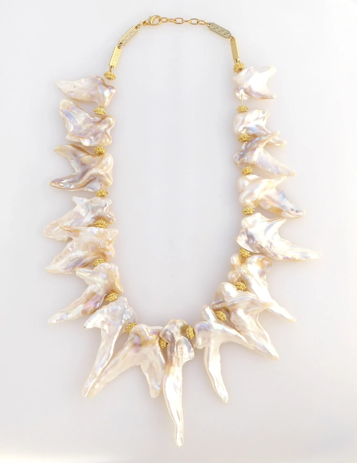 Pearl branch necklace