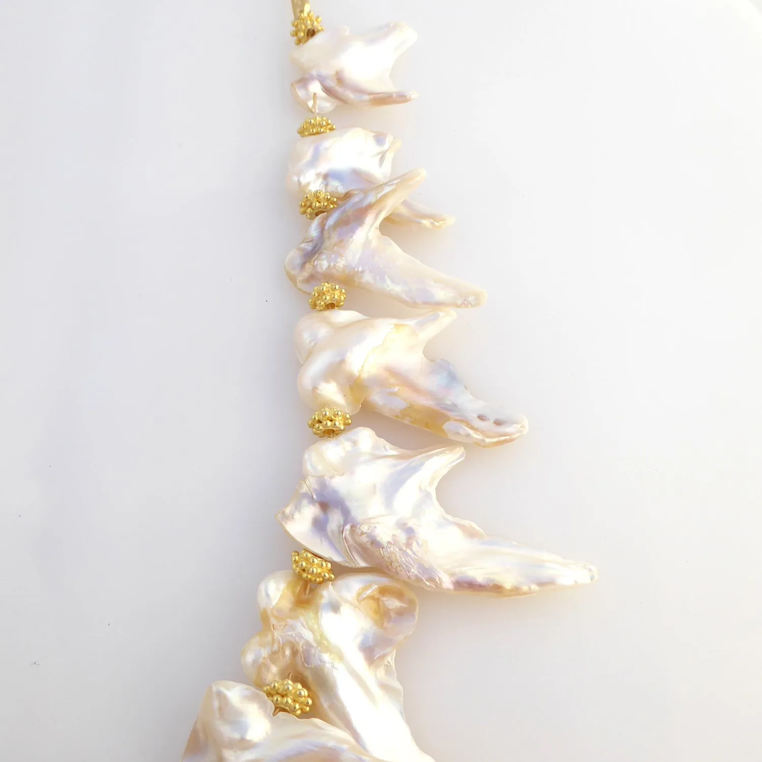 Pearl branch necklace