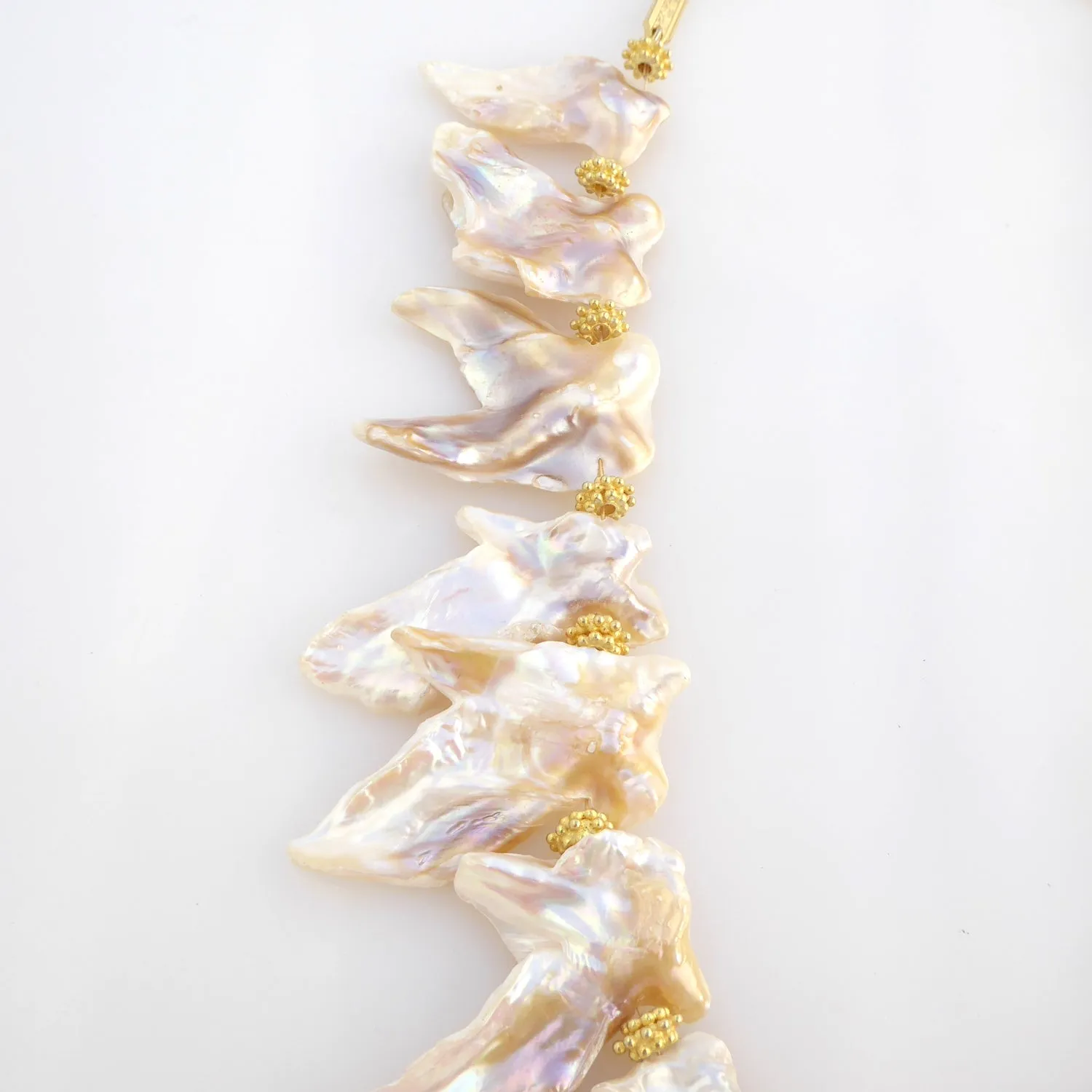 Pearl branch necklace