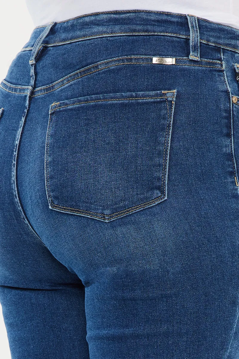 Peggy  High Rise Cigarette Leg Jeans (Plus Size)