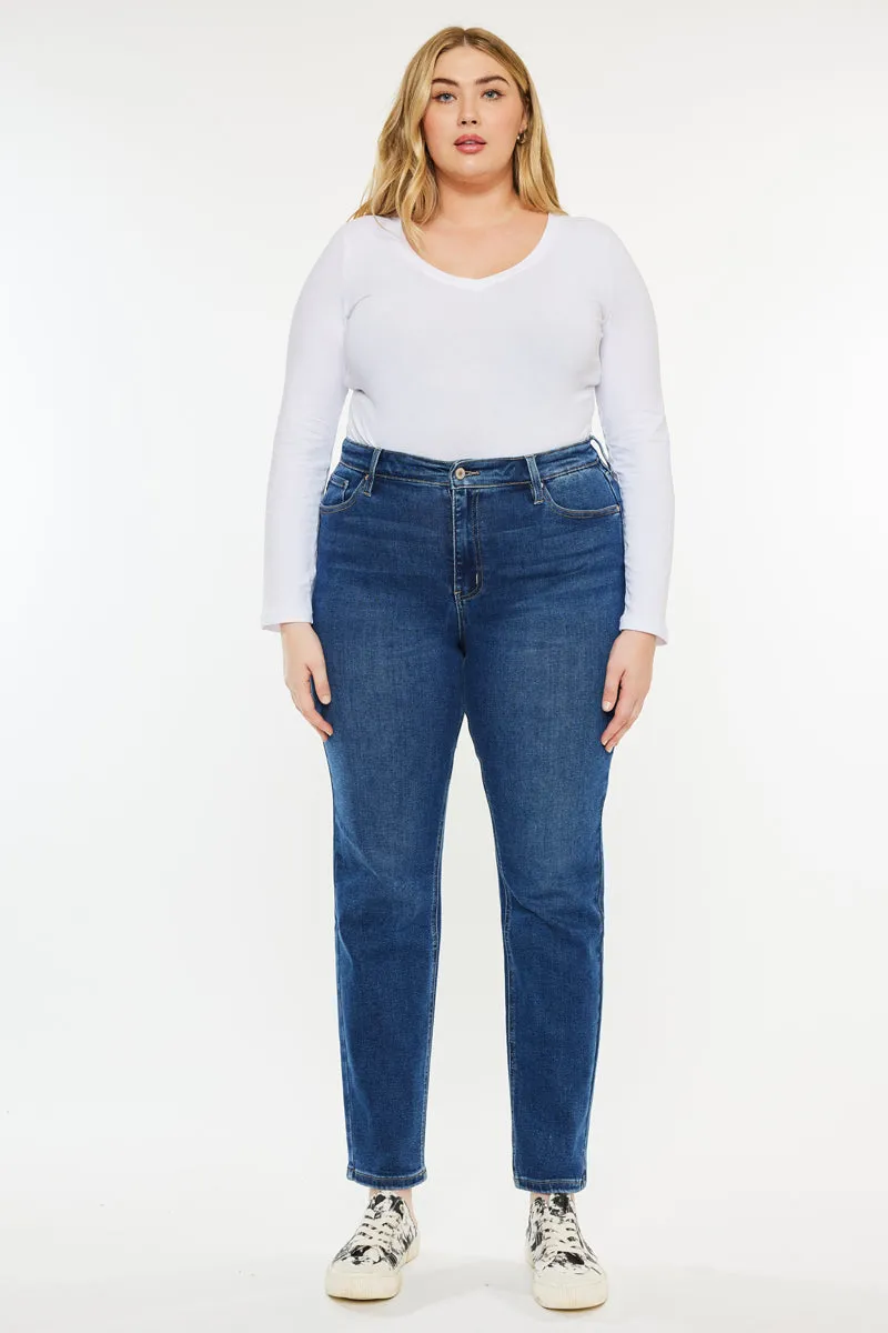 Peggy  High Rise Cigarette Leg Jeans (Plus Size)