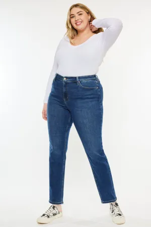 Peggy  High Rise Cigarette Leg Jeans (Plus Size)