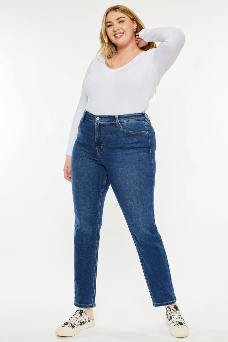 Peggy  High Rise Cigarette Leg Jeans (Plus Size)