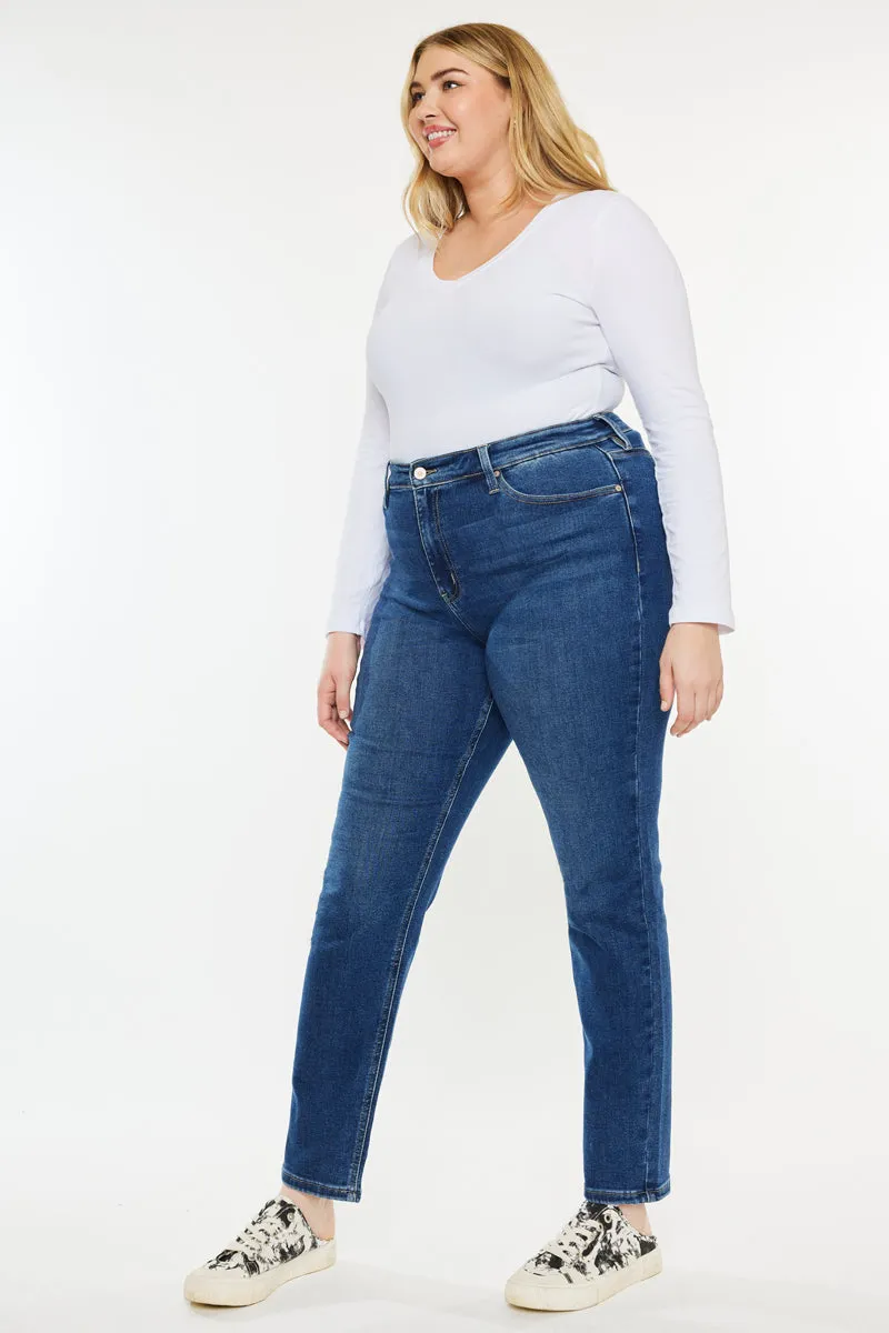 Peggy  High Rise Cigarette Leg Jeans (Plus Size)