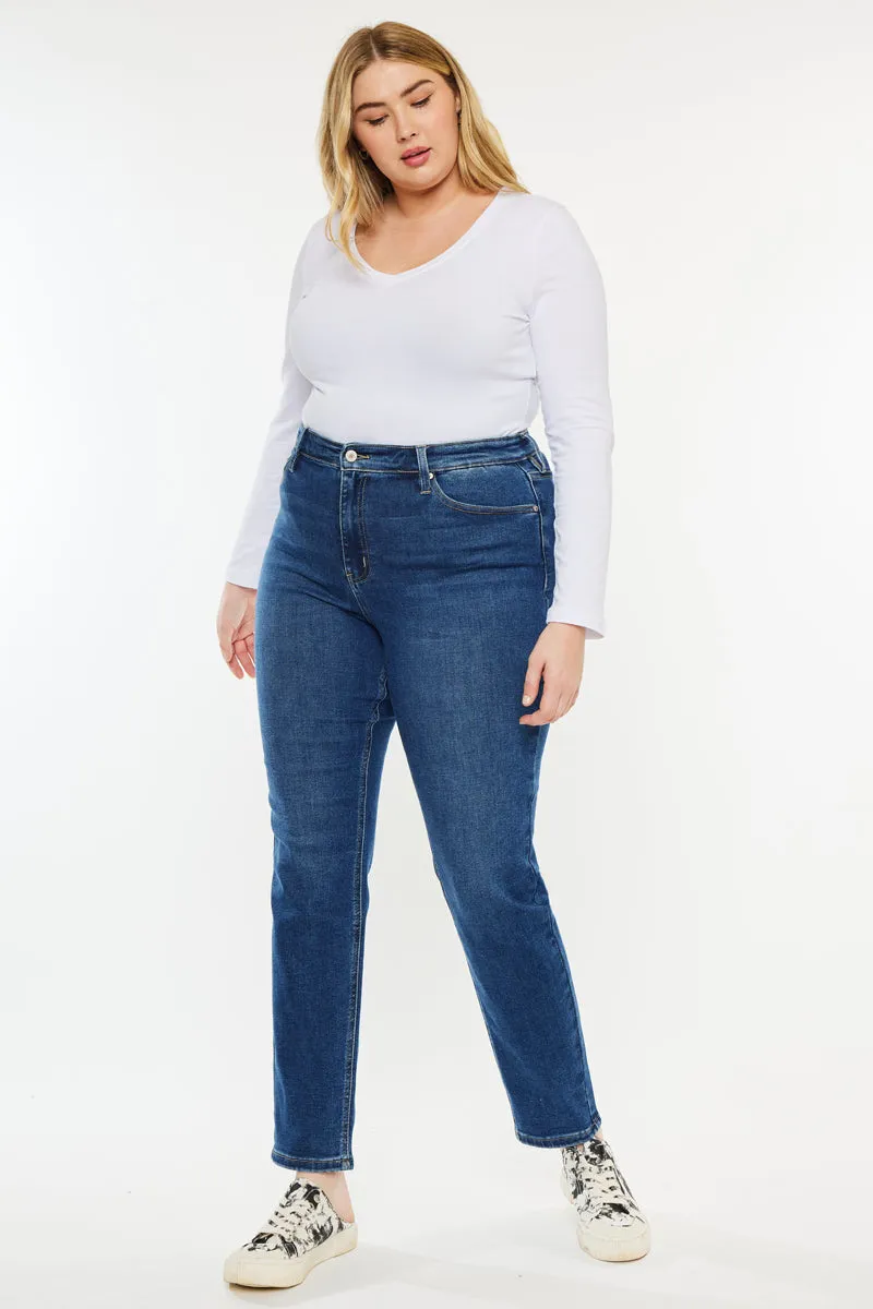 Peggy  High Rise Cigarette Leg Jeans (Plus Size)