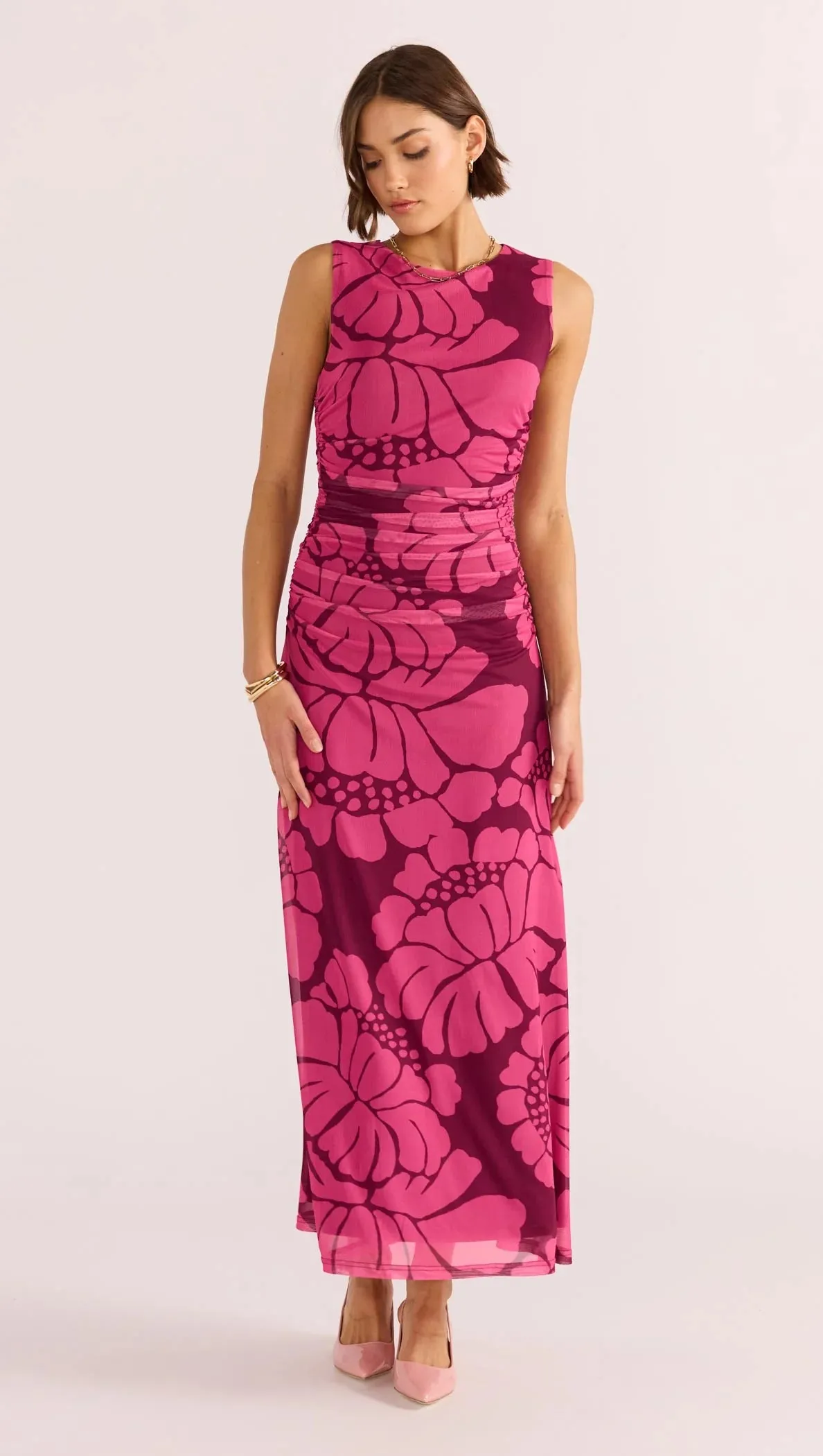 Persephone Mesh Midi Dress