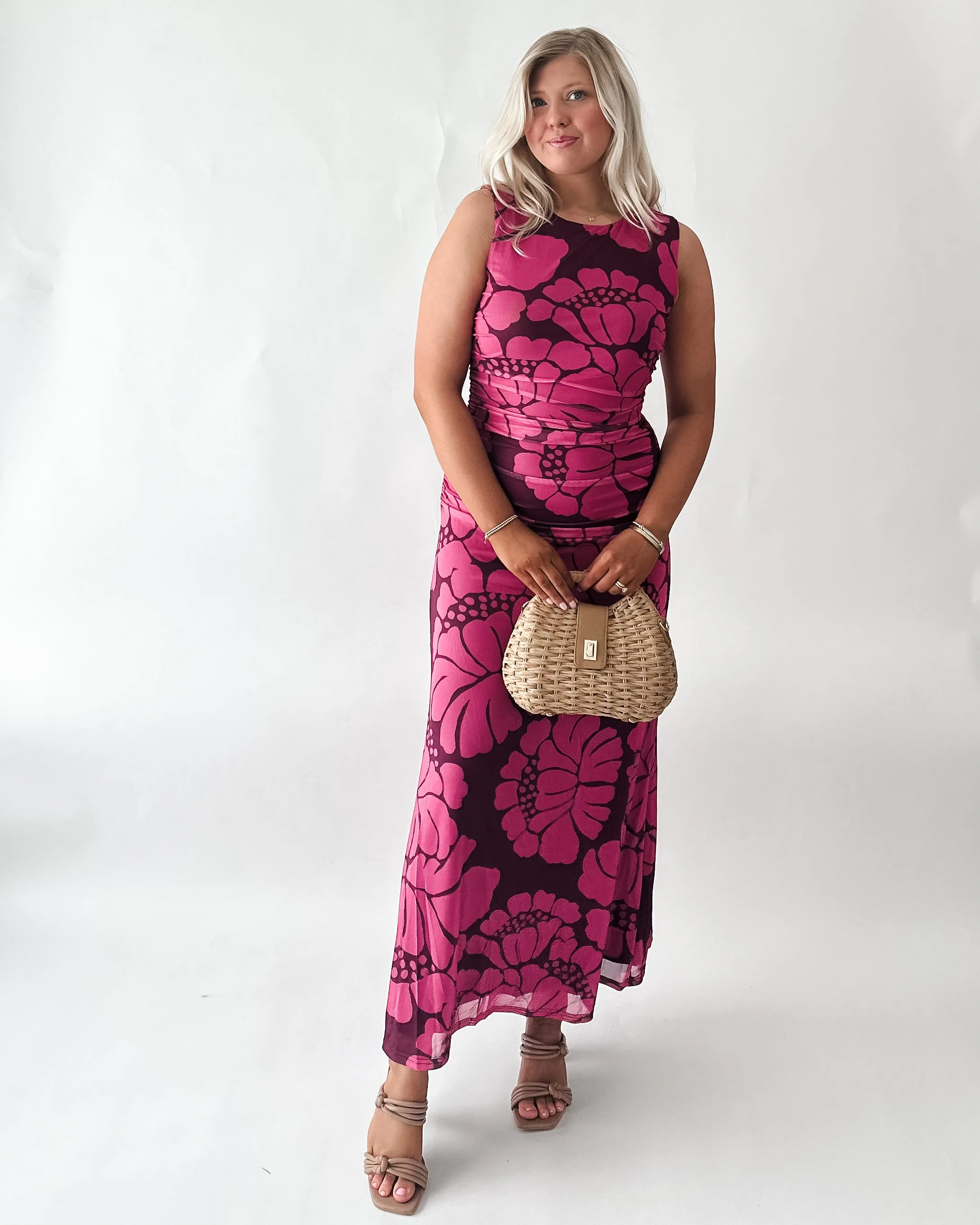 Persephone Mesh Midi Dress