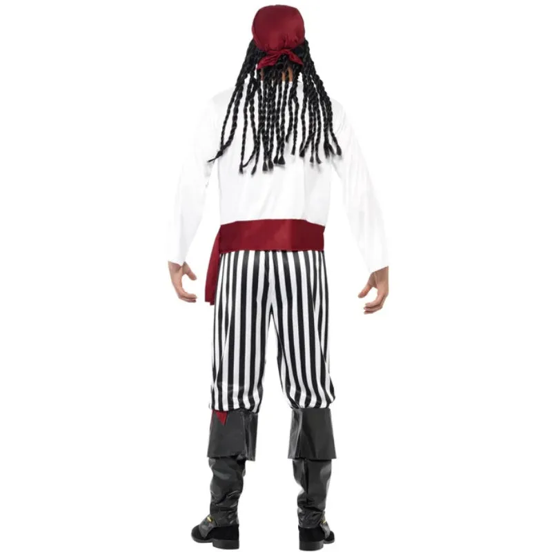 Pirate Man Costume - Stripe