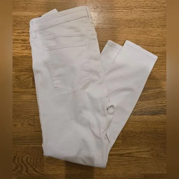 Pistola Jennifer Oslo White High Waisted Skinny Jeans Sz 27