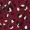 Plum Animal Print Button Up Midi Dress