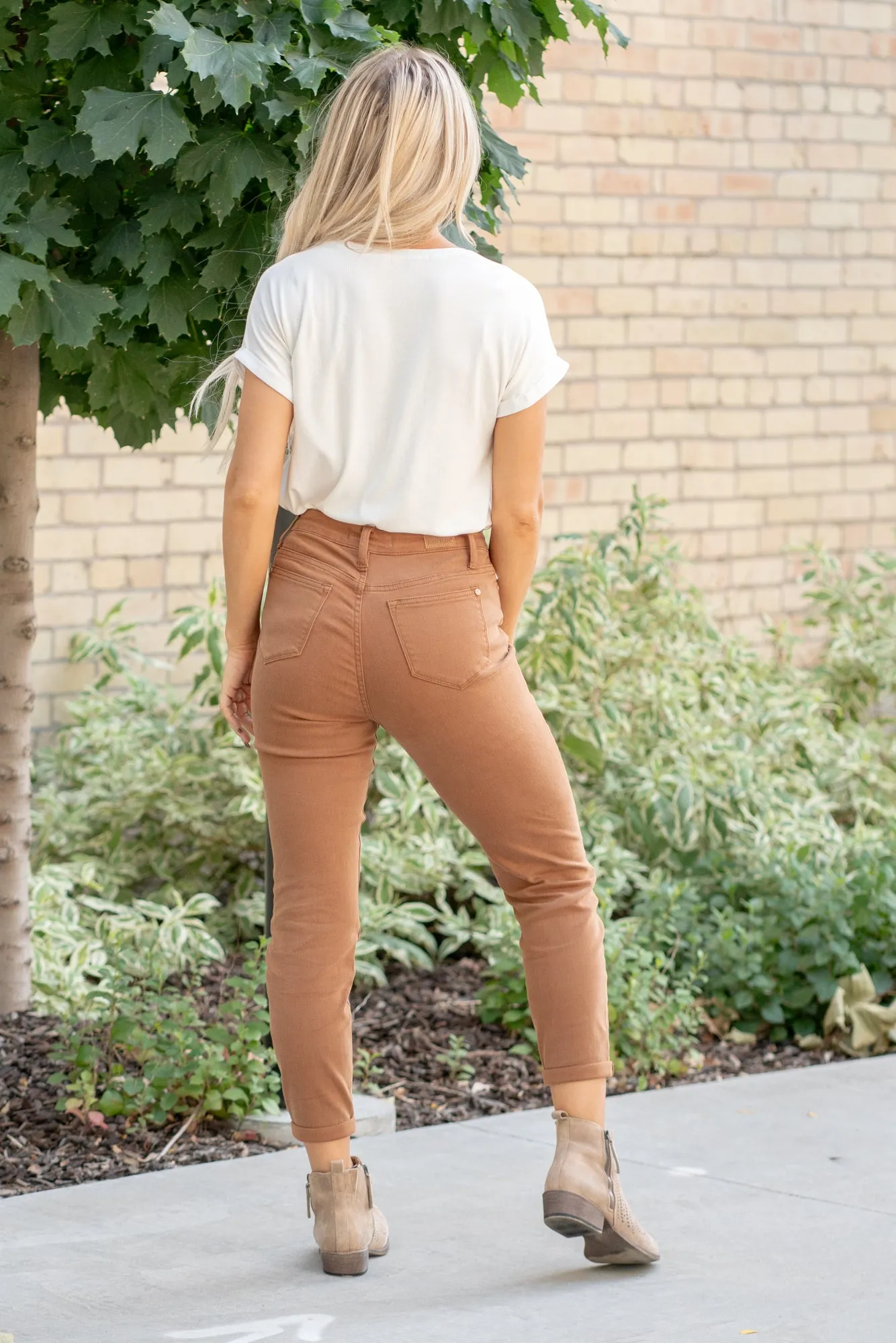 Plus Size Woodland High Rise Slim Fit