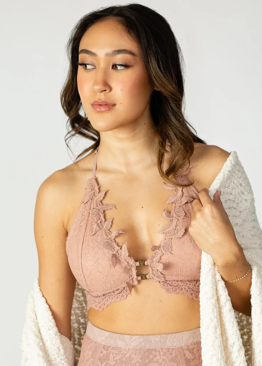 Poesy Bralette in Desert Shell