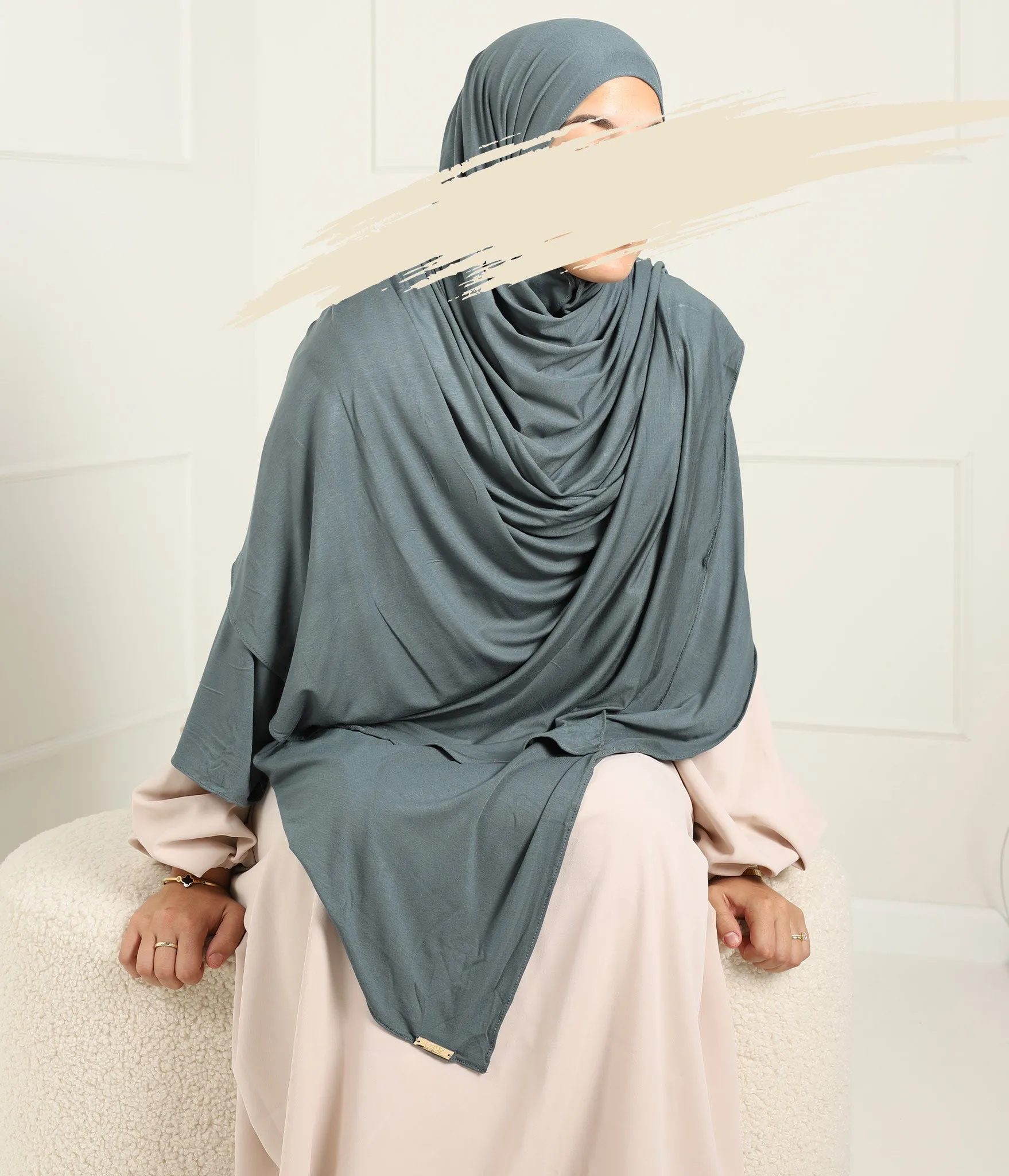 Premium Cotton Scarf 100*200 met Comfort Bonnet