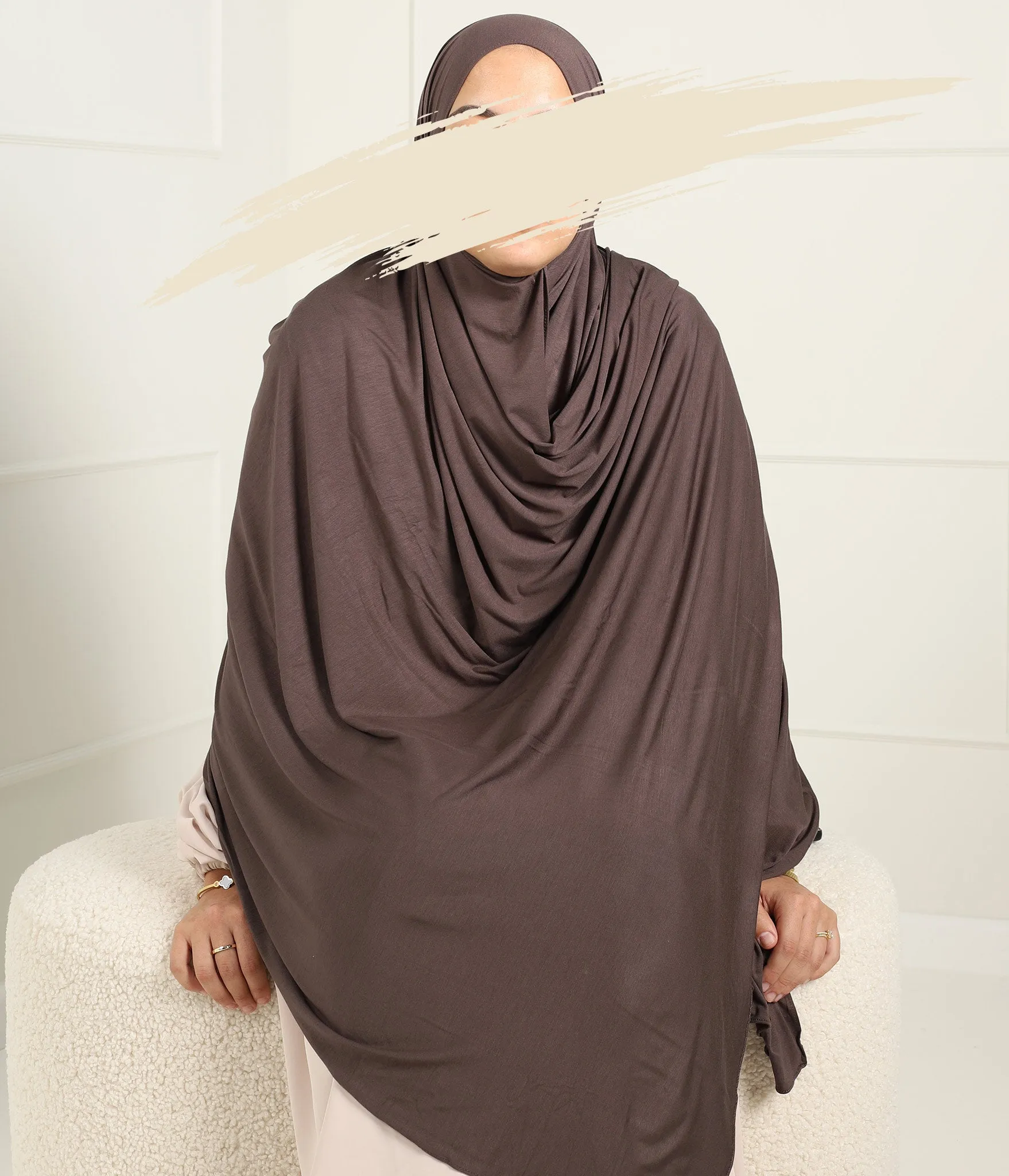 Premium Cotton Scarf 100*200 met Comfort Bonnet