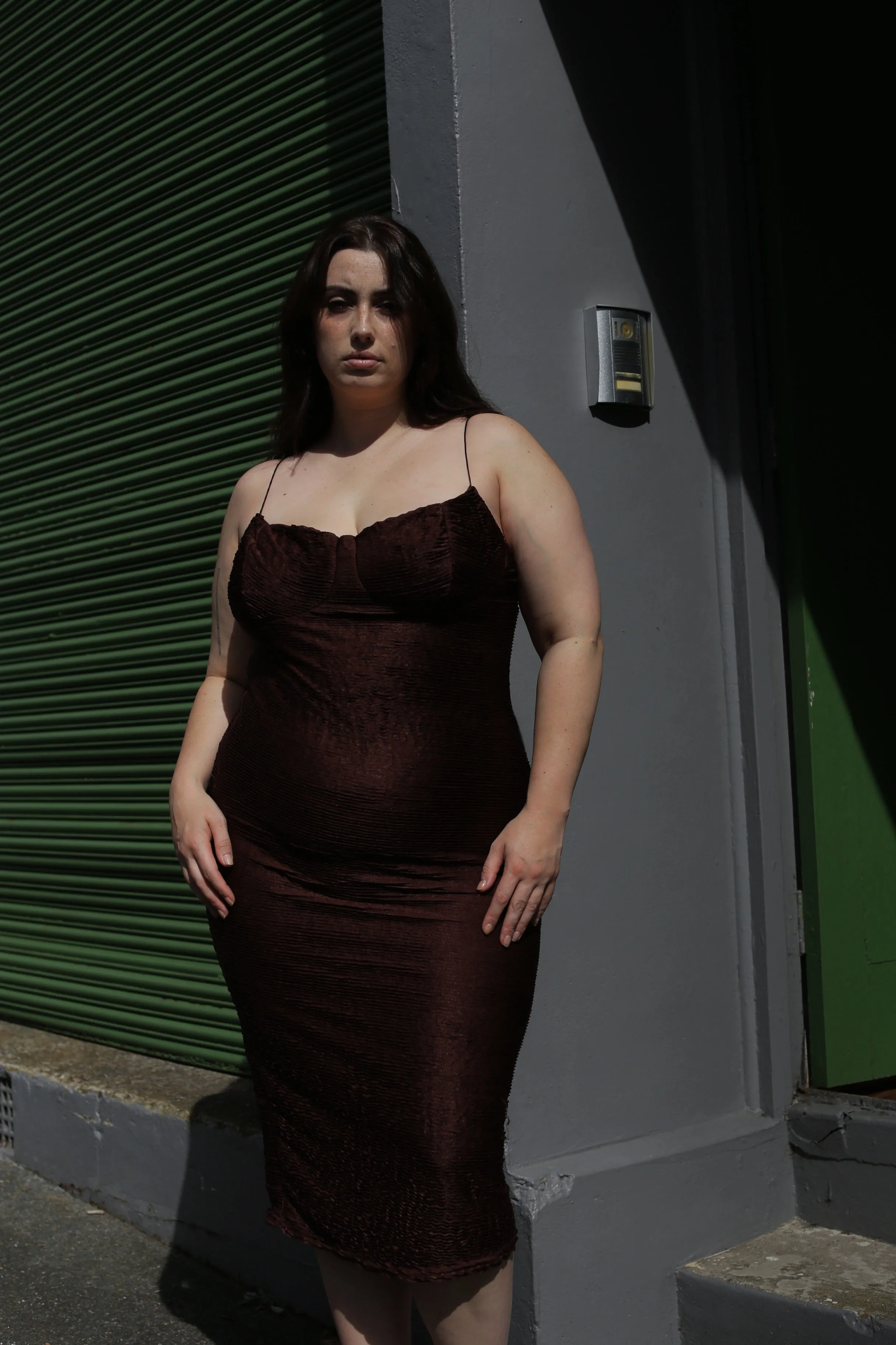Pretty Little Thing textured dress