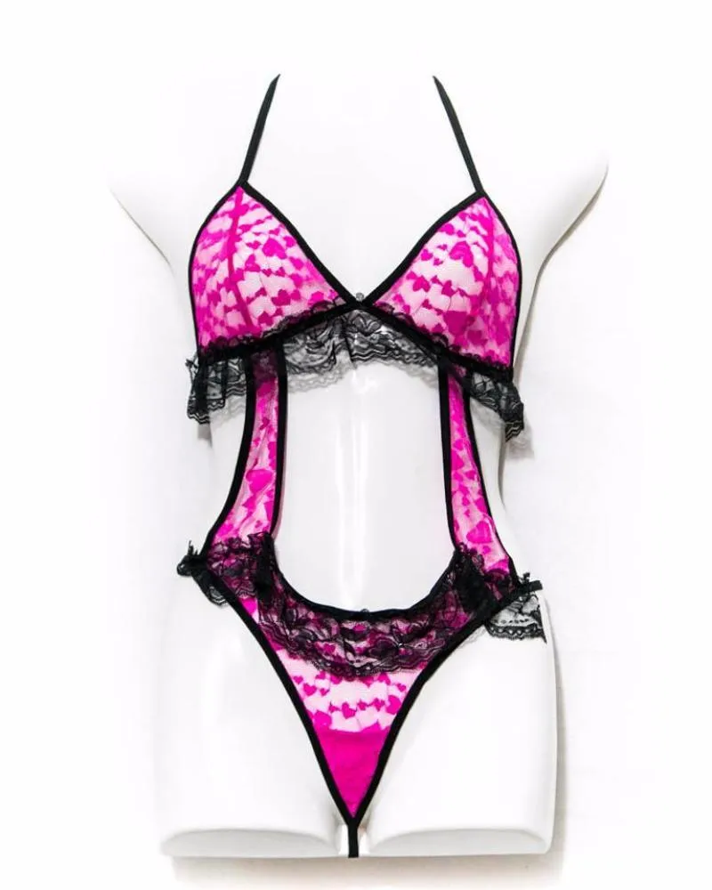 Pretty Pink Lingerie Set