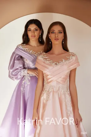 Puff sleeve midi dress Mother of the bride outfits