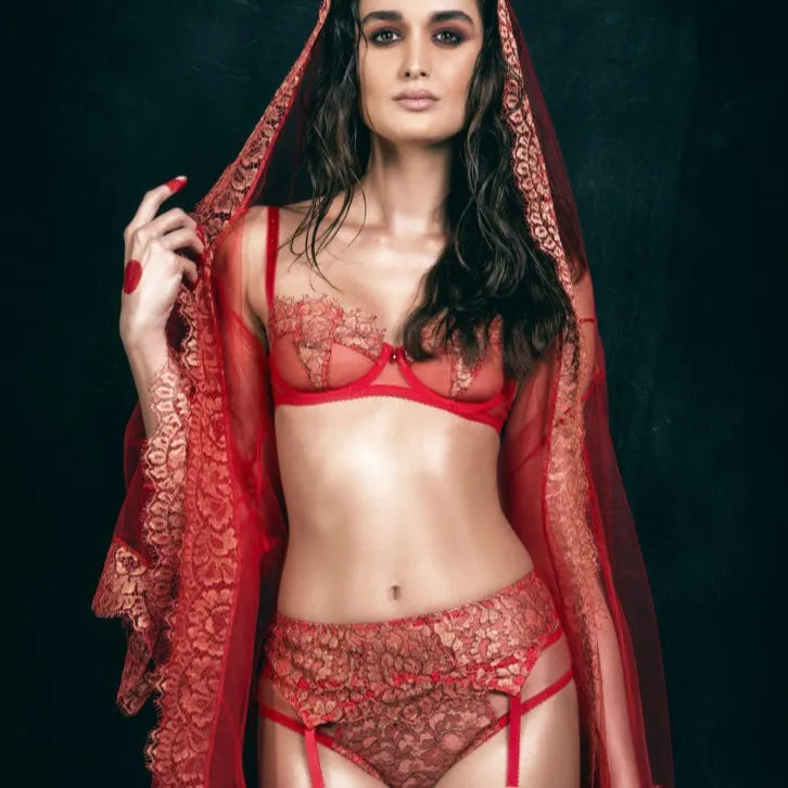 Pure Chemistry Bridal Rani Suspender Belt - PRE ORDER –