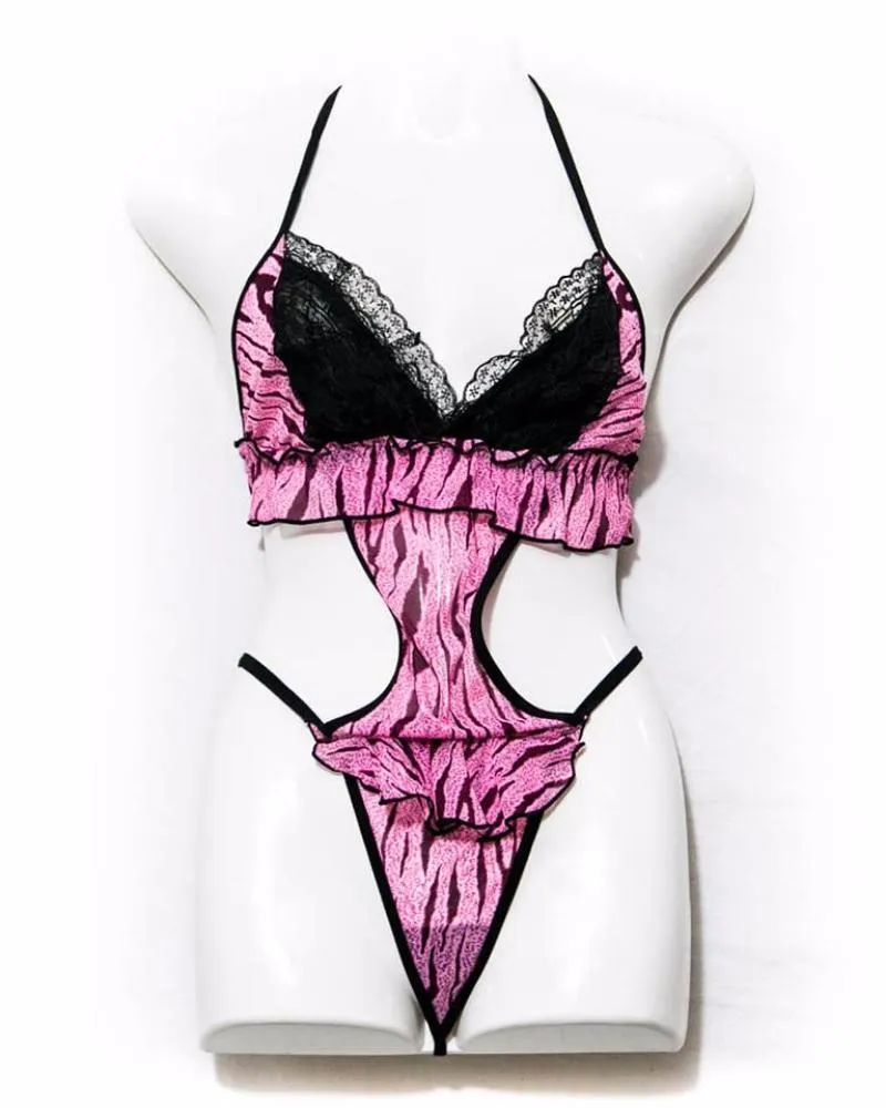 Pussy Cat Lingerie Set - Lovely Pink