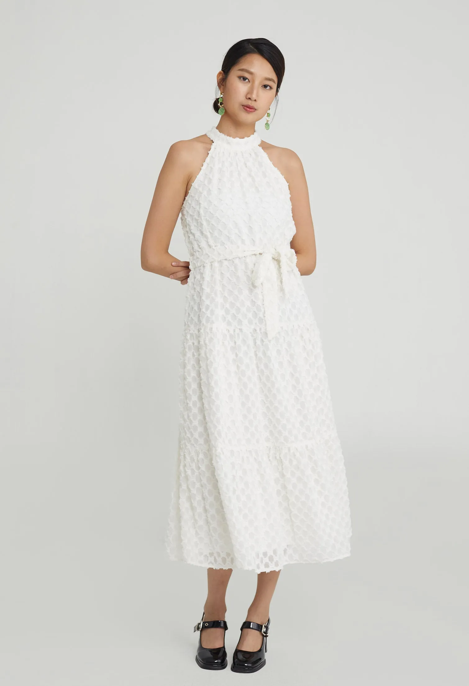 Quinn Organza Midi Dress