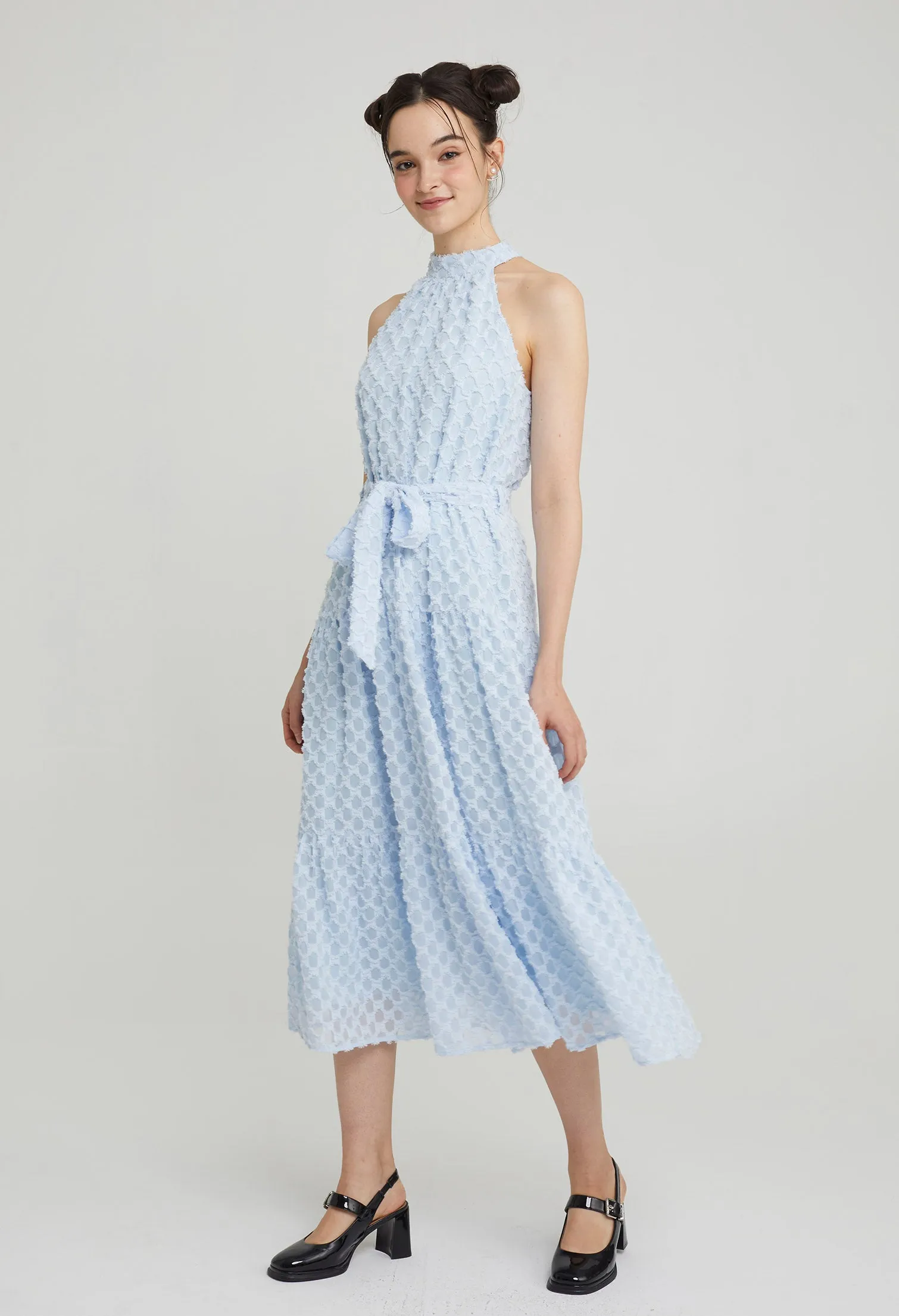 Quinn Organza Midi Dress