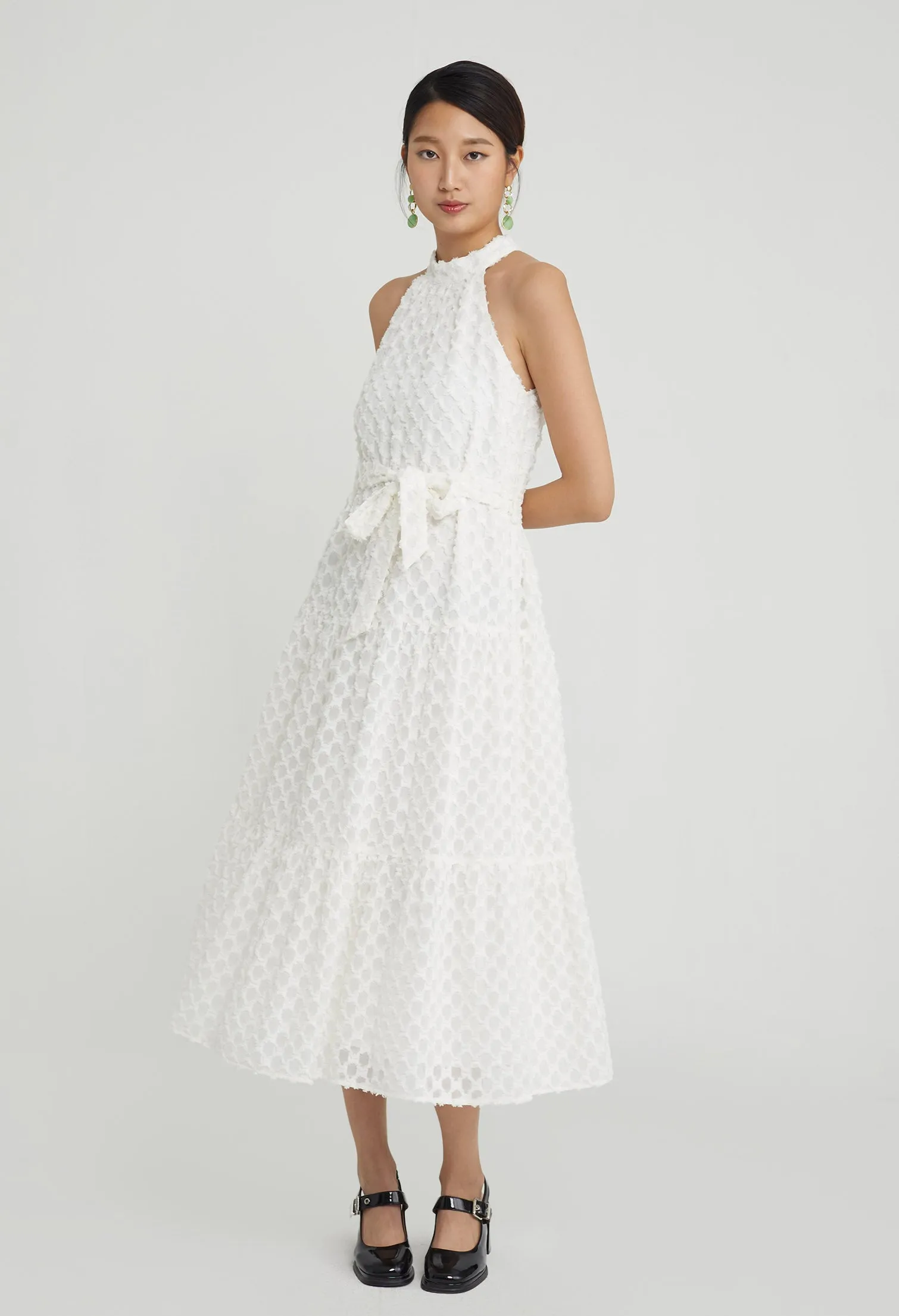 Quinn Organza Midi Dress
