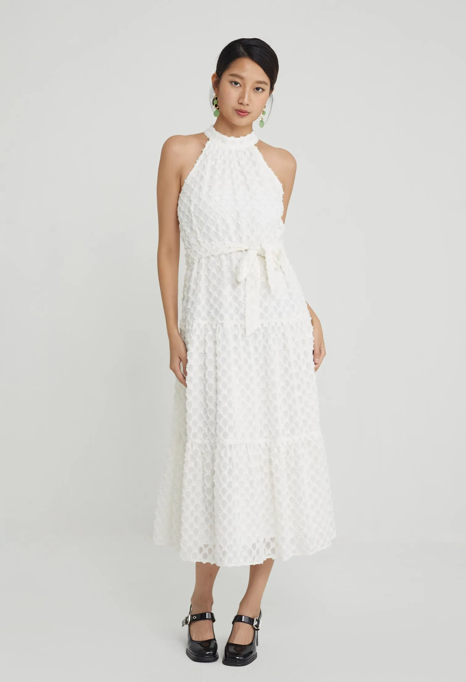 Quinn Organza Midi Dress
