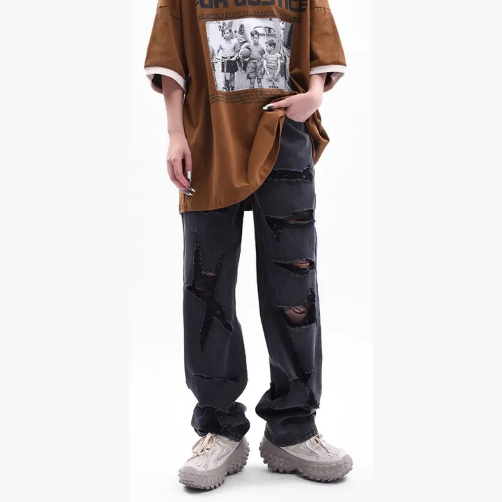 "American High Street Original Ripped Washed" Jeans