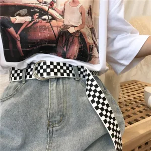 "CHECKERS" BELT K053106