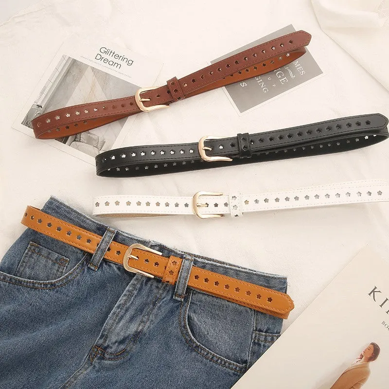 "CUTE FLOWER" PU BELT K070906