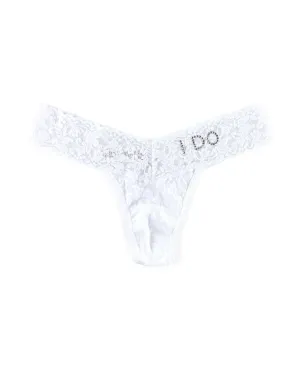 "I Do" Low-Rise Thong