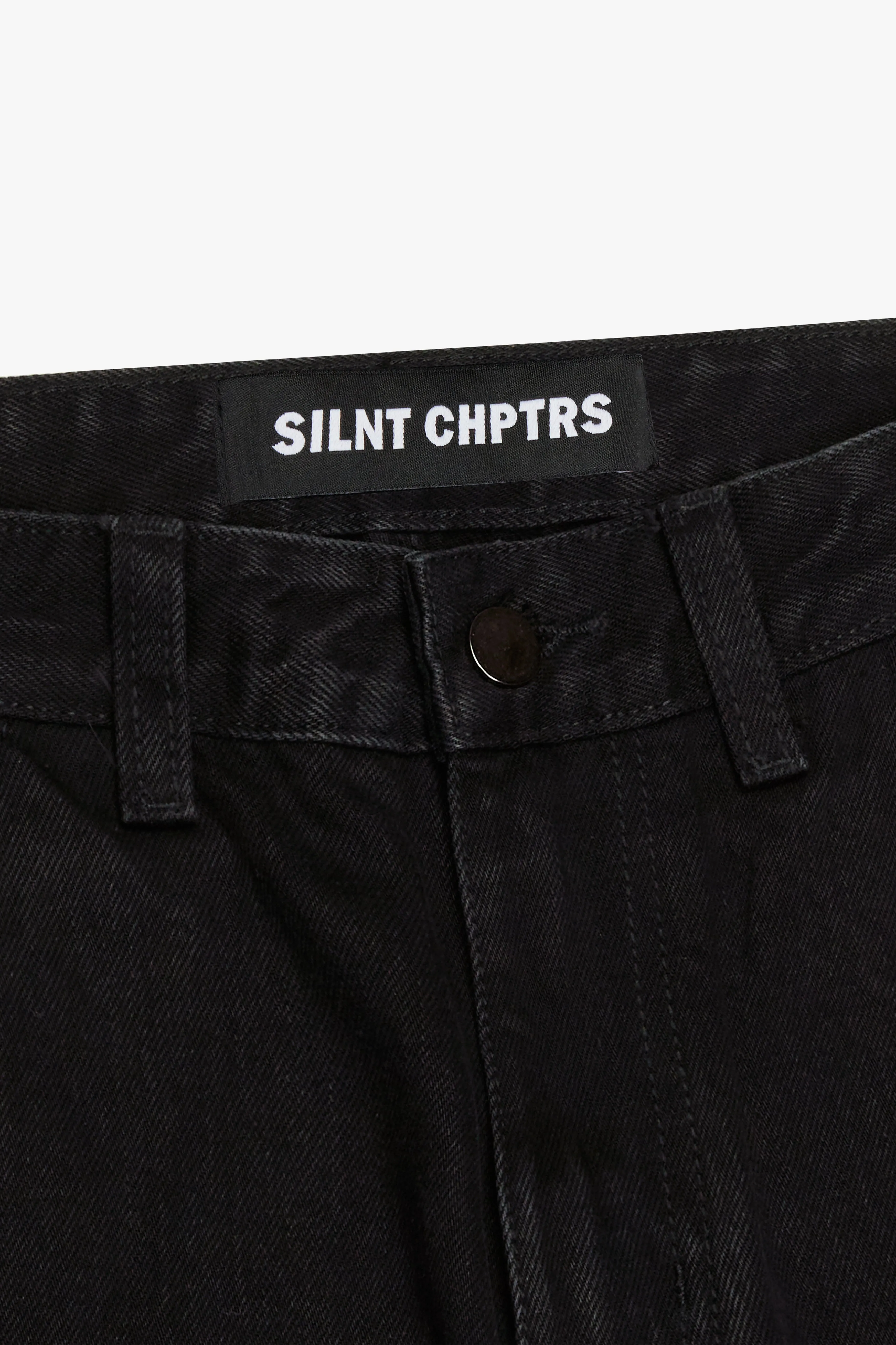 "Rancher" Black Washed Stitch Jeans