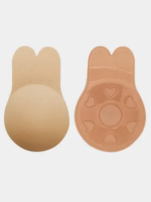 Rabbit Ears Lift Breast Bridal Backless Bra Nipple Covers MNY10010
