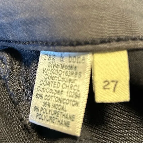 RAG &amp; BONE GRAY SKINNY JEANS SIZE 27