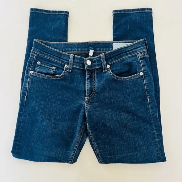 Rag &amp; Bone Marlowe Low Rise Capri Skinny Jeans 26
