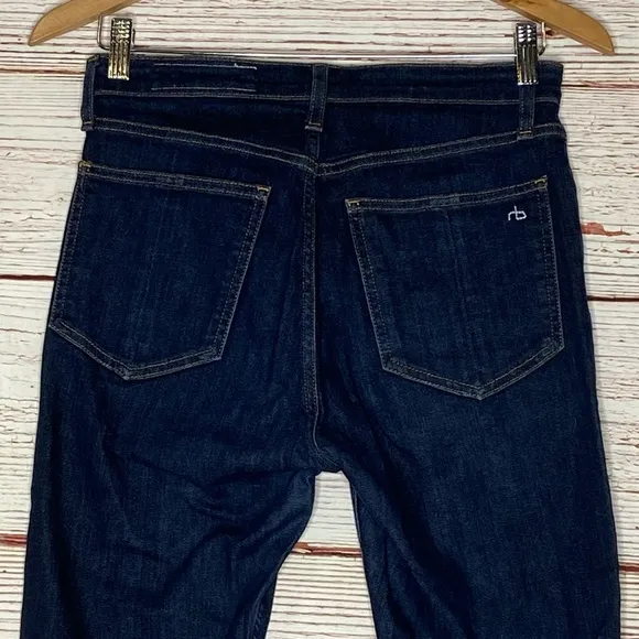 Rag &amp; Bone Nina High Rise Skinny Ankle Jeans Sz 27