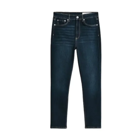Rag &amp; Bone Nina High Rise Skinny Ankle Jeans Sz 27