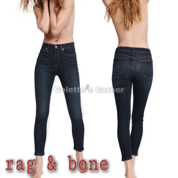 Rag &amp; Bone Nina Skinny Jeans Handmade in New York