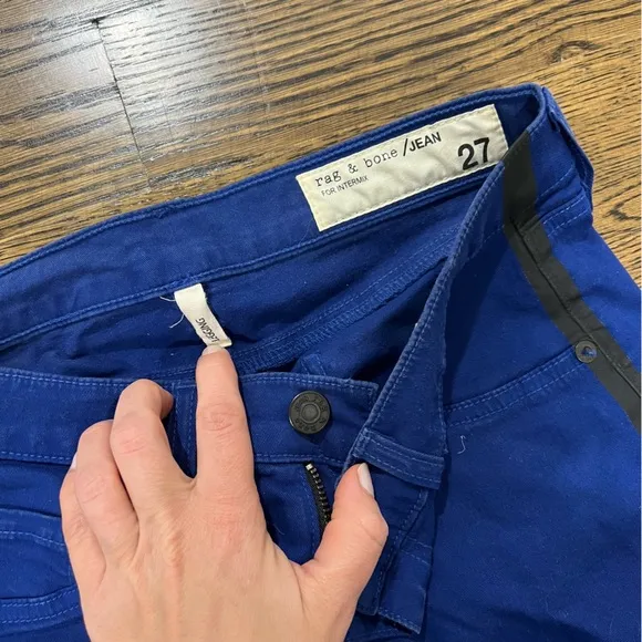 Rag and Bone Jean with Tuxedo Stripe