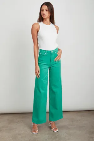 Rails - The Getty Wide Leg Jean - Emerald